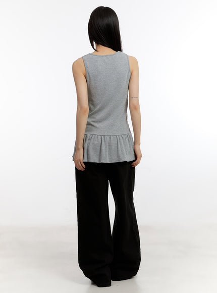 Essential Cotton Baggy Pants CA508