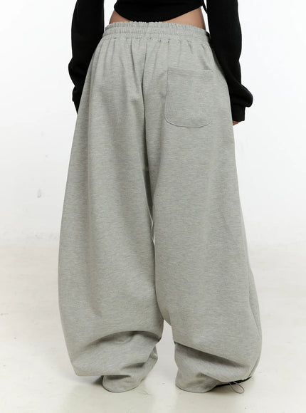 Wide-Leg Adjustable Sweatpants CN506
