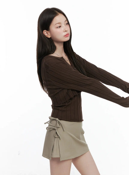 knit-cardigan-cami-set-co503