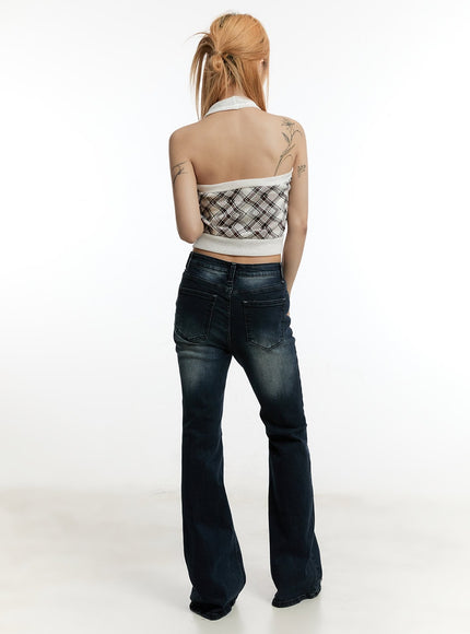 halter-check-crop-tank-top-cy501