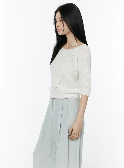 linen-half-sleeve-knit-tee-iu503
