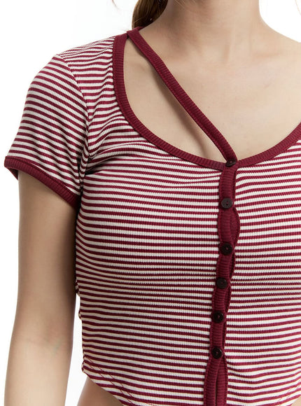 stripe-buttoned-crop-top-cy501