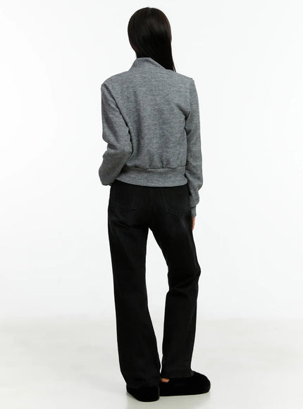 sole-fleece-lined-washed-high-waist-bootcut-jeans-cd523