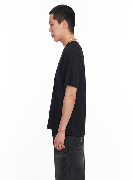 men-s-knit-ribbed-t-shirt-iu503