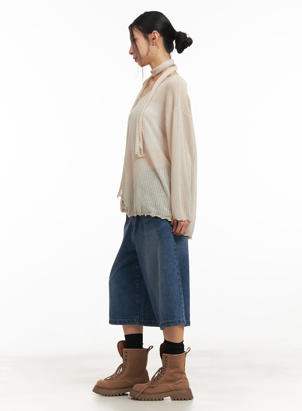 sheer-off-shoulder-top-with-scarf-set-cm503