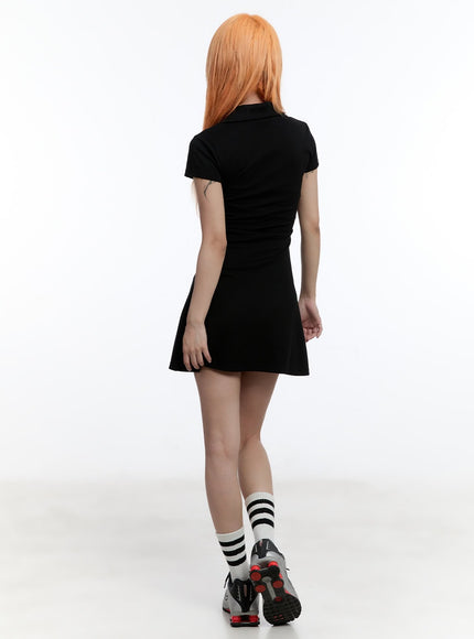 collared-flare-mini-dress-cy530