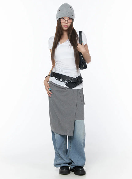 asymmetrical-snap-collar-shirred-tee-cy529