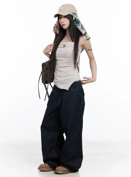 asymmetric-shirred-tube-top-cf523