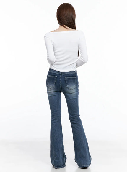ju-flare-hip-pad-washed-jeans-cg529