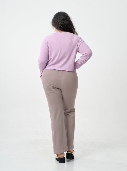 Plus Bending High Waist Pants IO06