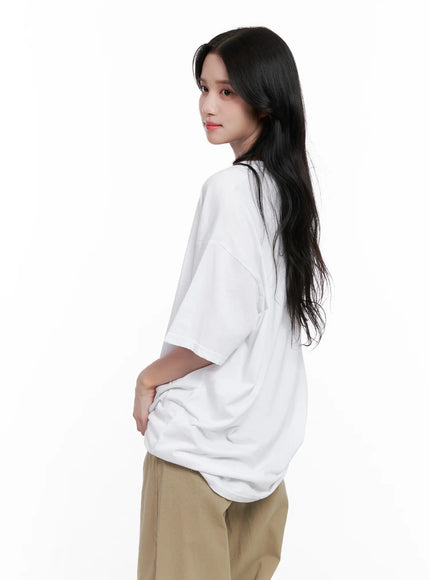 Oversized Graphic T-Shirt CL515