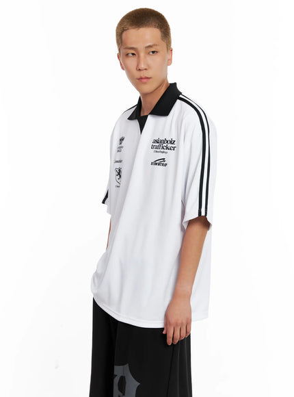 Men's Graphic Polo Tee IL521
