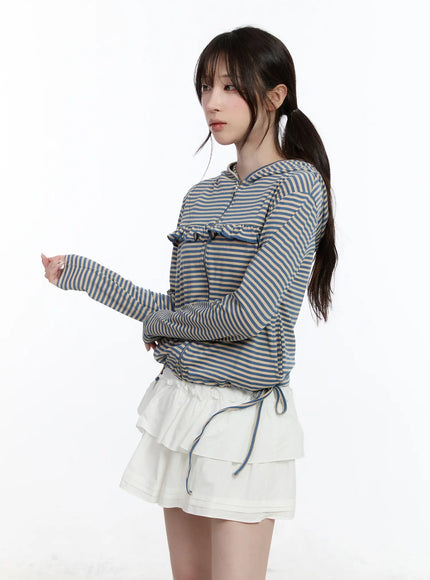 ruffle-detailed-zip-up-hoodie-ca502