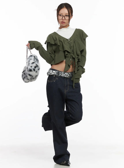 ruffle-v-neck-cardigan-cj512