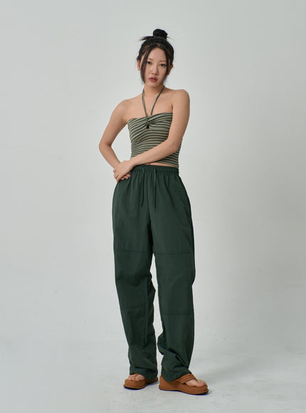 Stripe Cropped Top IF309