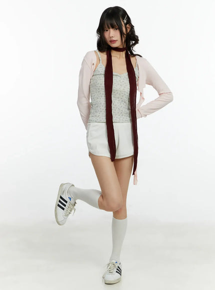 Eyelet Crop Bolero CF509