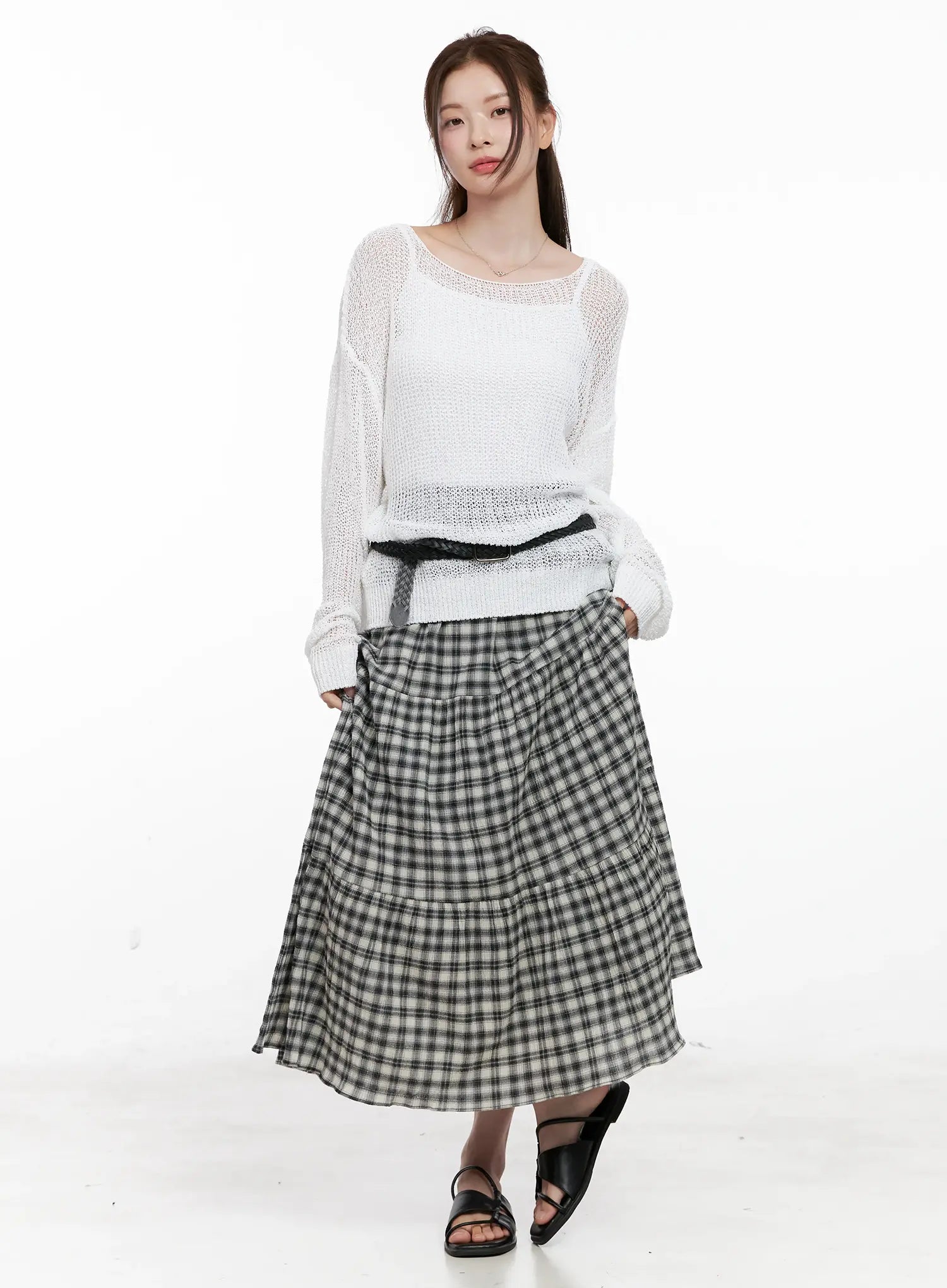 Summer Loose-Fit Long Sleeve Knit CL523