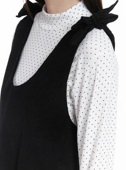 velvet-bow-detail-mini-dress-cj506