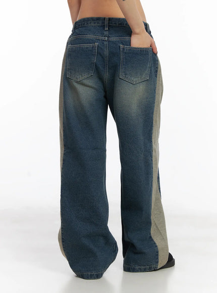 kora-two-tone-wide-leg-jeans-cd505