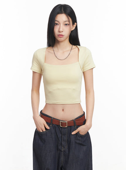 slim-fit-bolero-tee-iy516