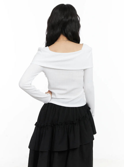 off-shoulder-bow-long-sleeve-top-cd502
