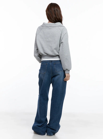 Rumi Wide Leg Straight Jeans CG520