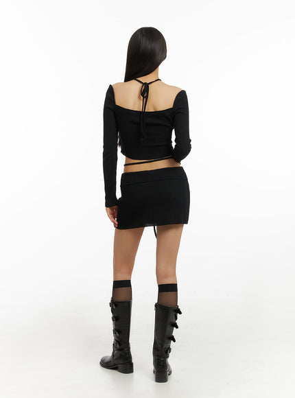 strap-waist-sheer-mini-skirt-ia417