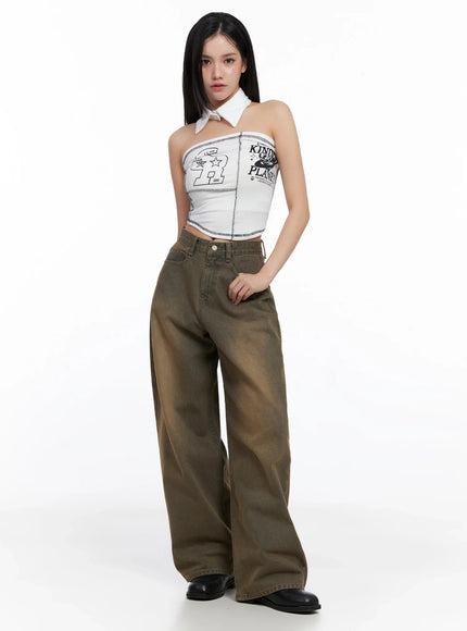 graphic-collared-tube-top-is525