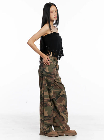 western-fringe-scarf-strapless-top-cs511