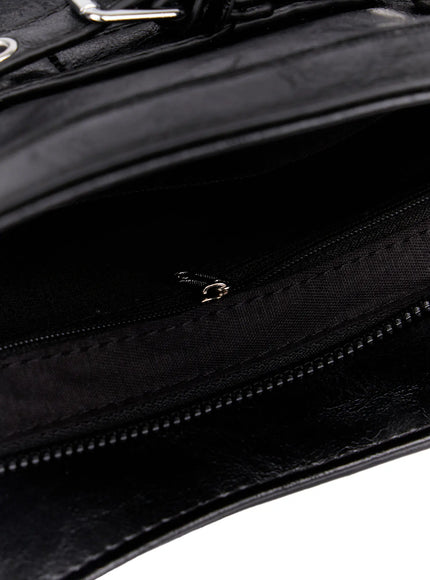 buckle-accent-faux-leather-shoulder-bag-cm526