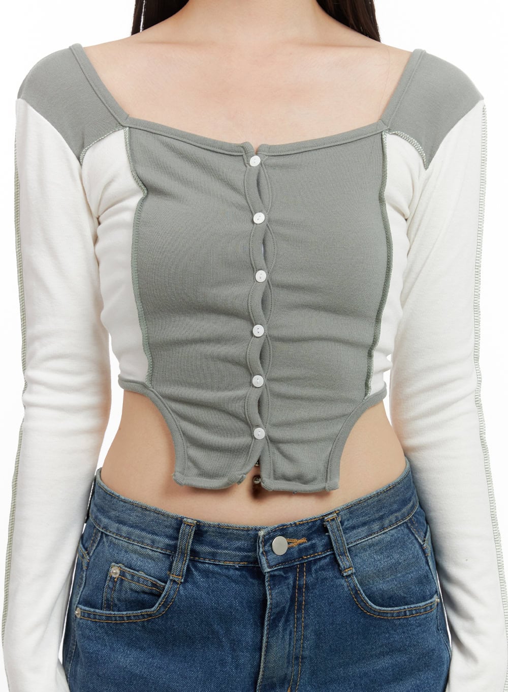 contrasting-long-sleeve-crop-top-cg420