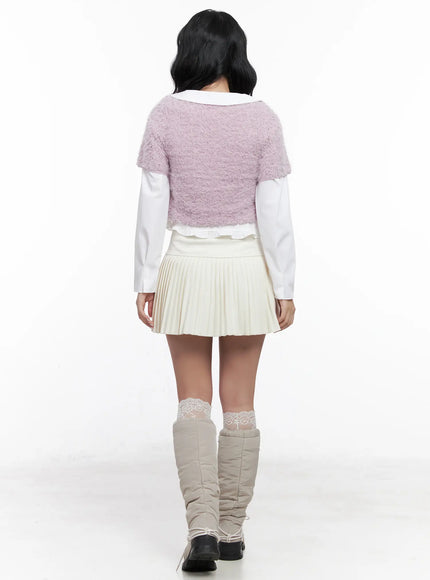 pleated-high-waist-mini-skirt-cn514