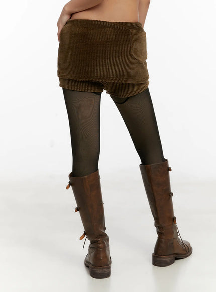 corduroy-low-rise-folded-shorts-cd517