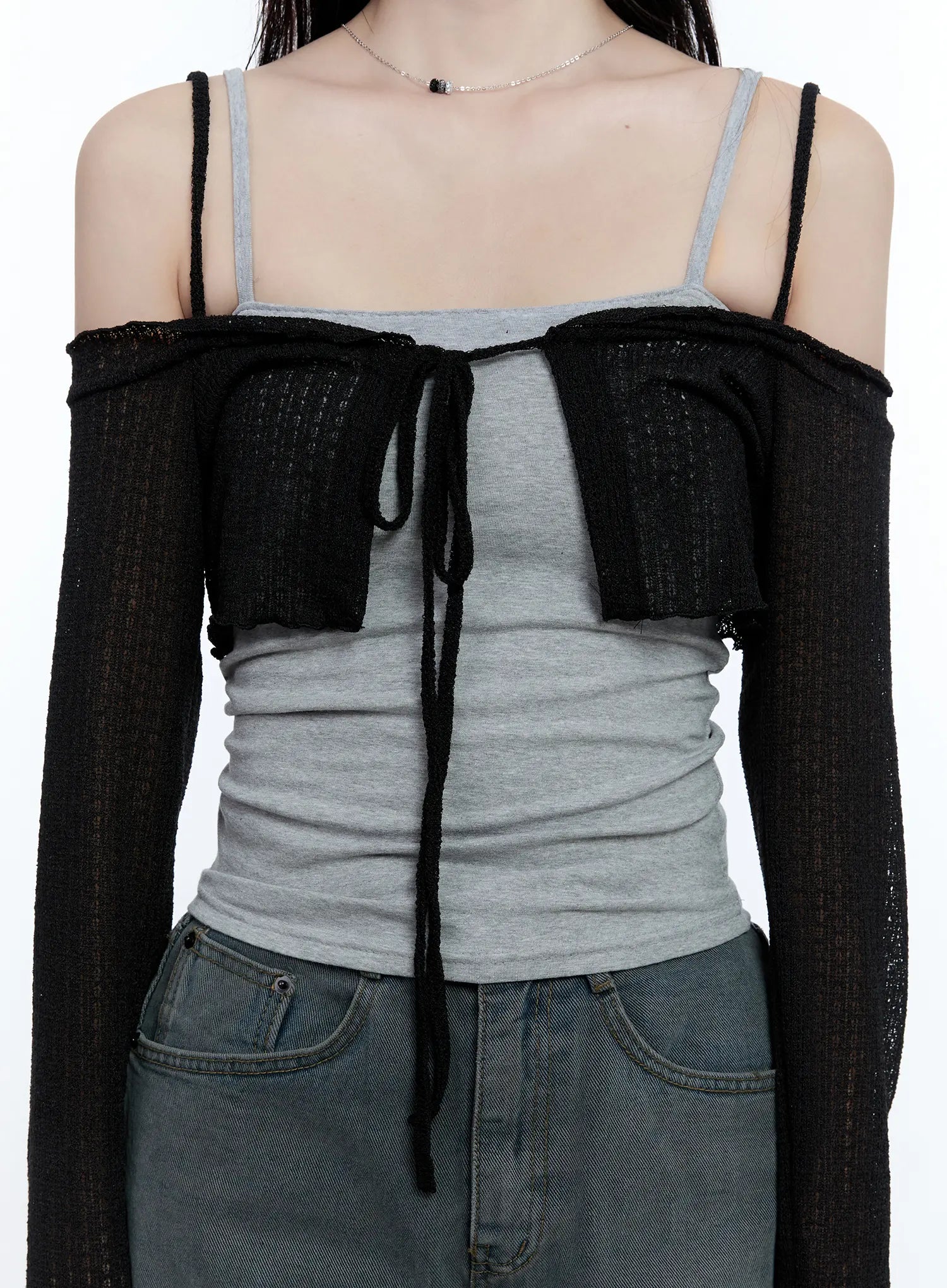 frilly-front-tie-cropped-bolero-cardigan-cg512