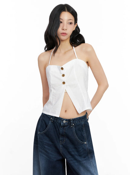 buttoned-halter-neck-top-ig508
