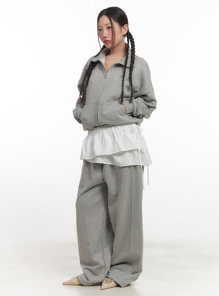 Cotton Wide-Fit Sweatpants CF525