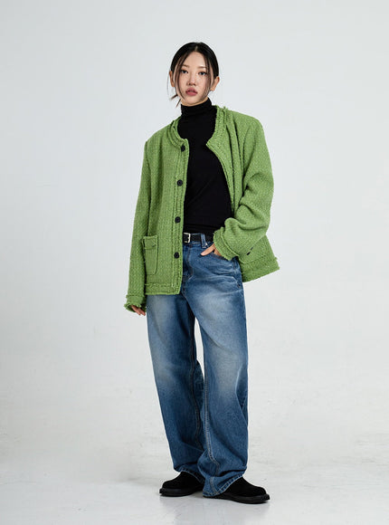 Tweed Jacket Unisex CO18