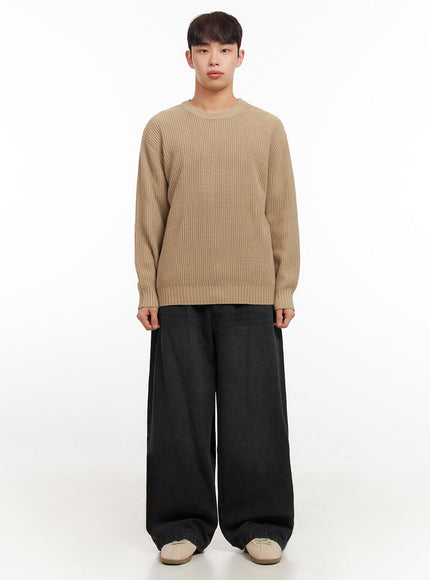 Men's Oversized Relaxed-Fit Jeans IF521