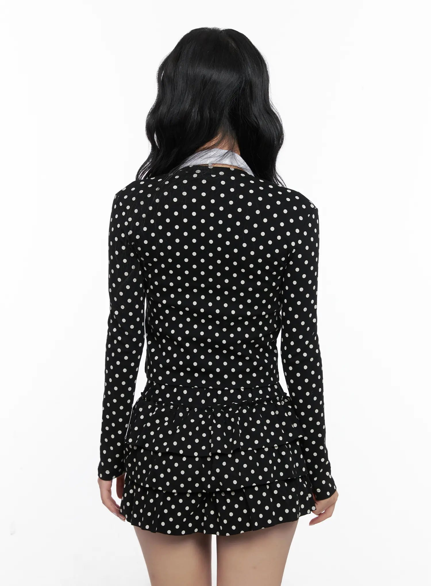 polka-dot-crop-cardigan-cn514