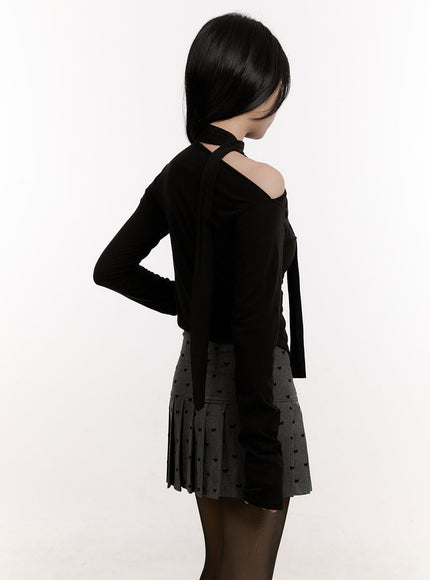 asymmetric-off-shoulder-shirred-crop-top-cj531