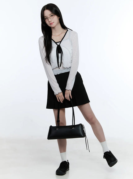 sheer-polka-dot-cami-and-cardigan-set-cg513