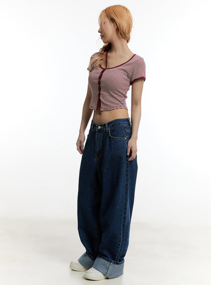 stripe-buttoned-crop-top-cy501