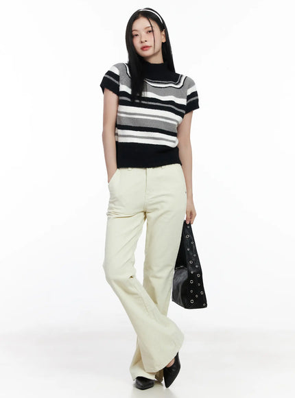 striped-turtleneck-short-sleeve-knit-top-cj520