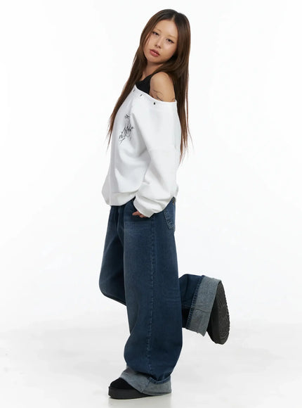 Anahi Baggy Jeans IN528