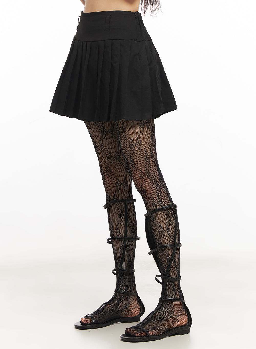 Classic Pleated Mini Skirt IY502