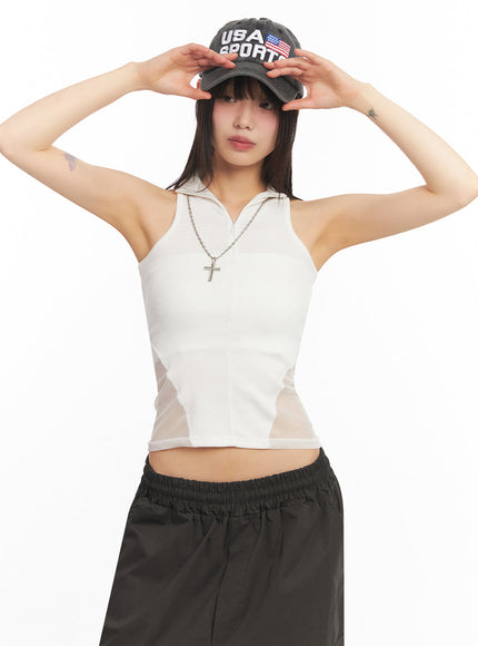 mesh-sleeveless-collared-crop-top-iy502