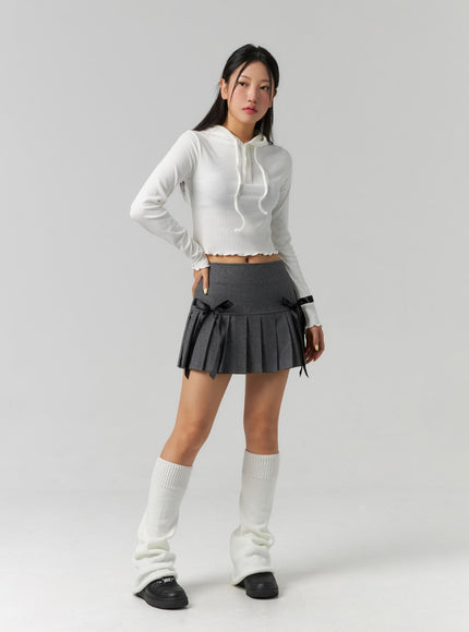 ribbon-pleated-mini-skirt-cs320