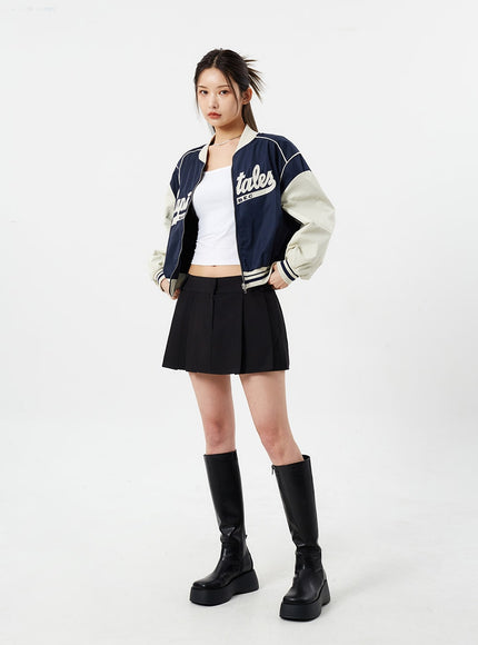 Graphic Bomber Jacket CM308