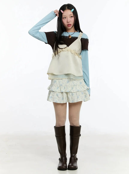 floral-layered-mini-skirt-im509