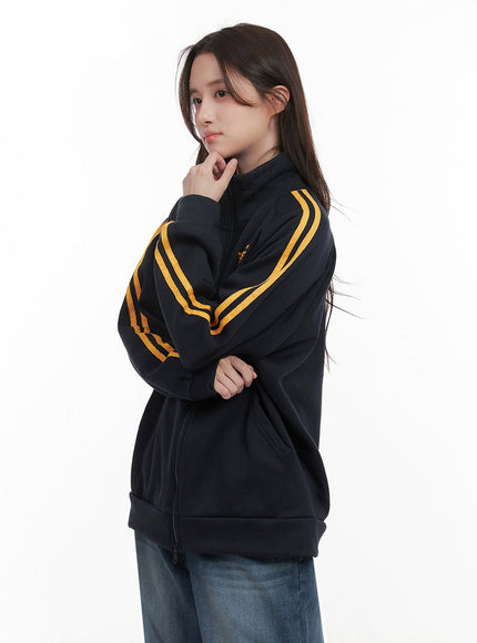 Casual Zip-Up Sports Jacket IJ510